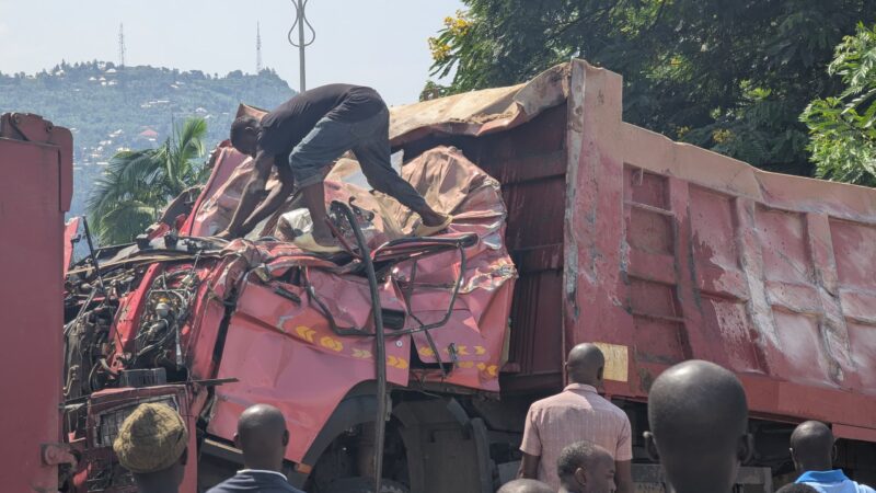 Rubavu: Ahakunze kubera impanuka habereye indi ikomeye y’ikamyo